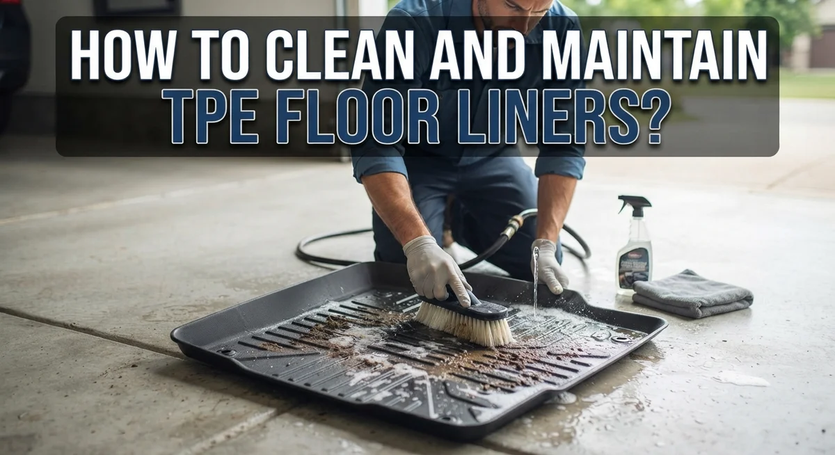 How to Clean and Maintain TPE Floor Liners: A Complete Care Guide