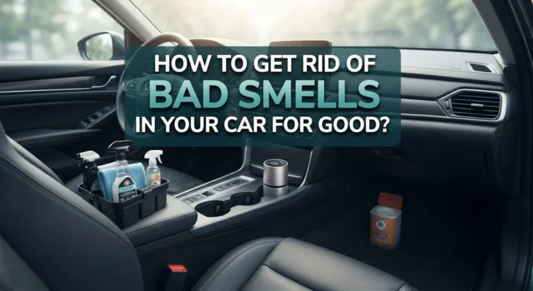 How to Get Rid of Bad Smells in Your Car for Good