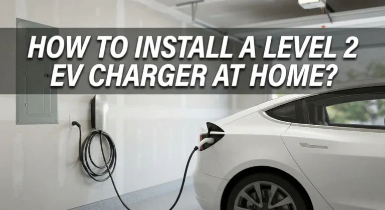 How to Install a Level 2 EV Charger at Home?