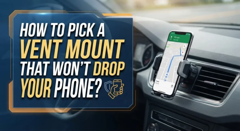 How to Pick a Vent Mount That Won’t Drop Your Phone?