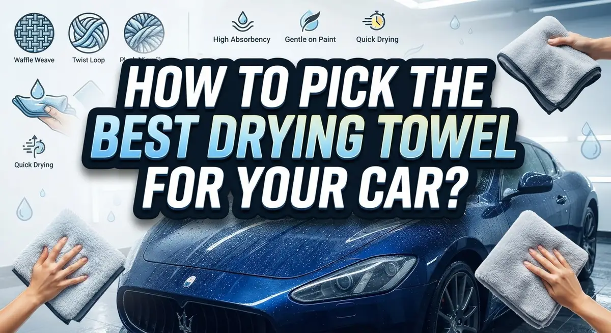 How to Pick the Best Drying Towel for Your Car?
