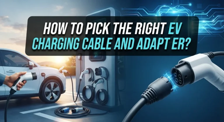 How to Pick the Right EV Charging Cable and Adapter?