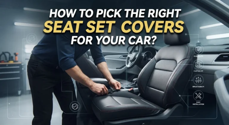 How to Pick the Right Seat Covers for Your Car: A Complete Guide