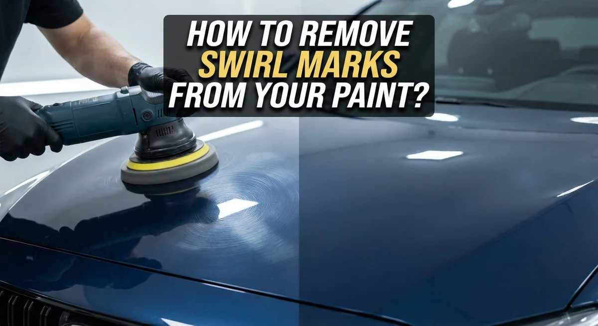 How to Remove Swirl Marks From Your Paint?