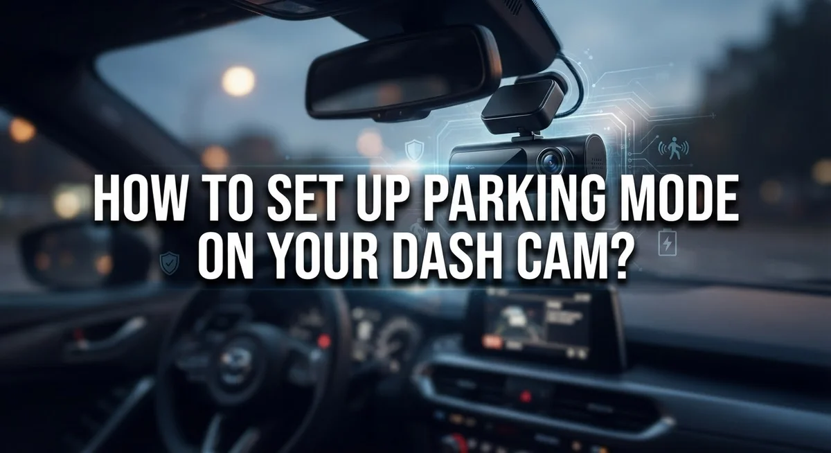 How to Set Up Parking Mode on Your Dash Cam?