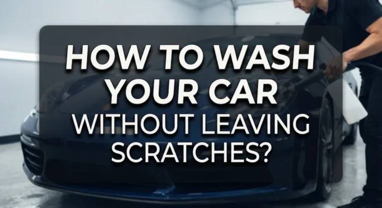How to Wash Your Car Without Leaving Scratches?