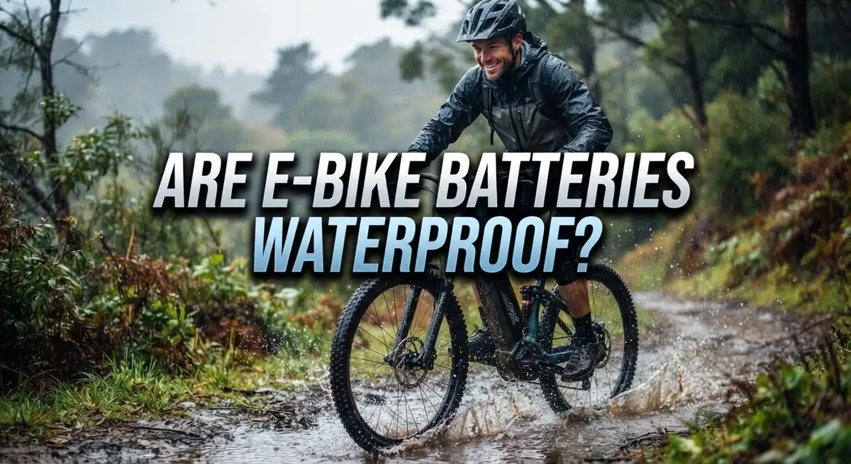 Are E-Bike Batteries Waterproof? What You Need to Know