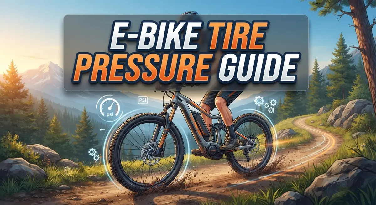 E-Bike Tire Pressure Guide: How to Find the Perfect PSI