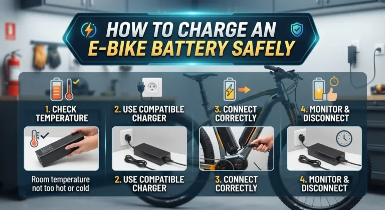 How to Charge an E-Bike Battery Safely: A Complete Guide