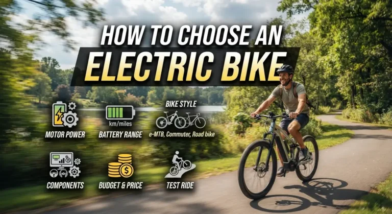 How to Choose an Electric Bike: A Complete Buyer’s Guide