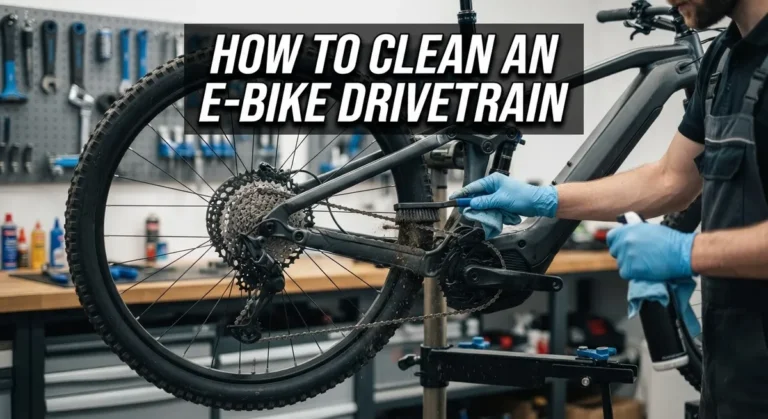 How to Clean an E-Bike Drivetrain: Step-by-Step Guide