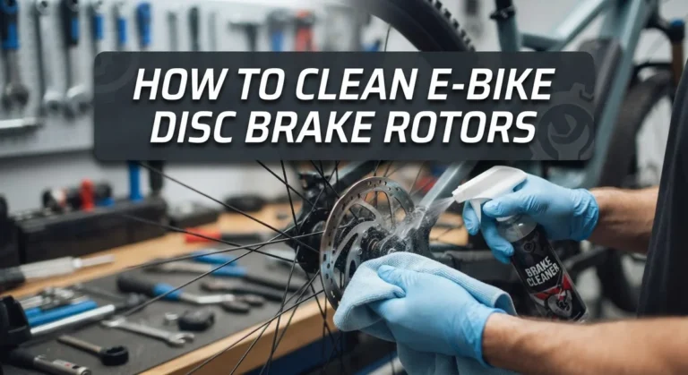 How to Clean E-Bike Disc Brake Rotors: A Step-by-Step Maintenance Guide