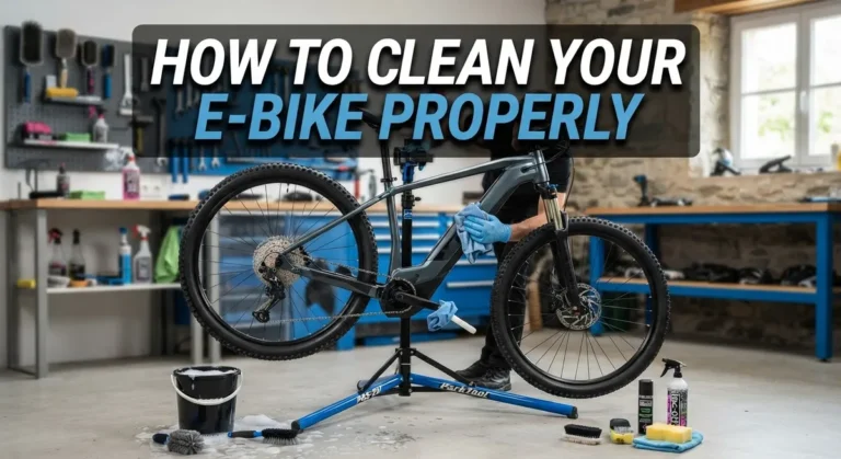 How to Clean Your E-Bike Properly: A Step-by-Step Guide