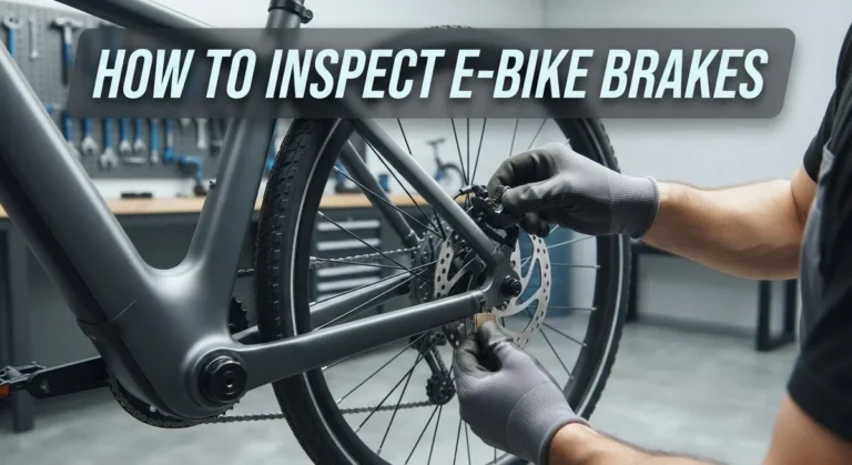 How to Inspect E-Bike Brakes: A Complete Safety Guide