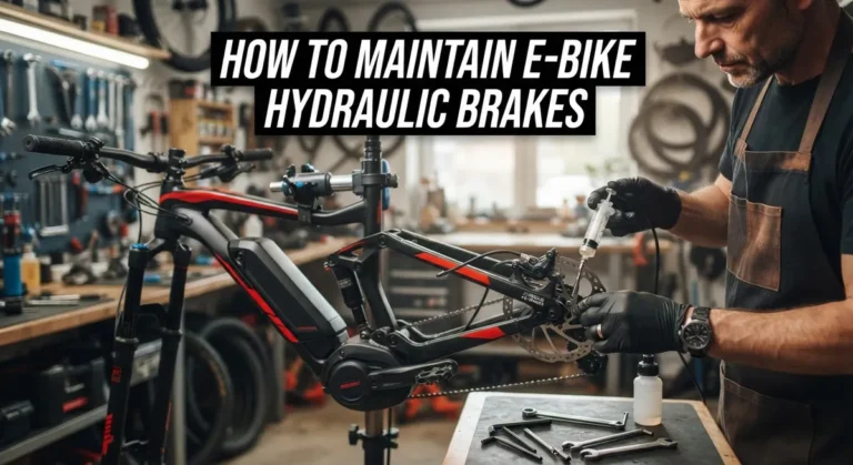 How to Maintain E-Bike Hydraulic Brakes: A Complete Care Guide