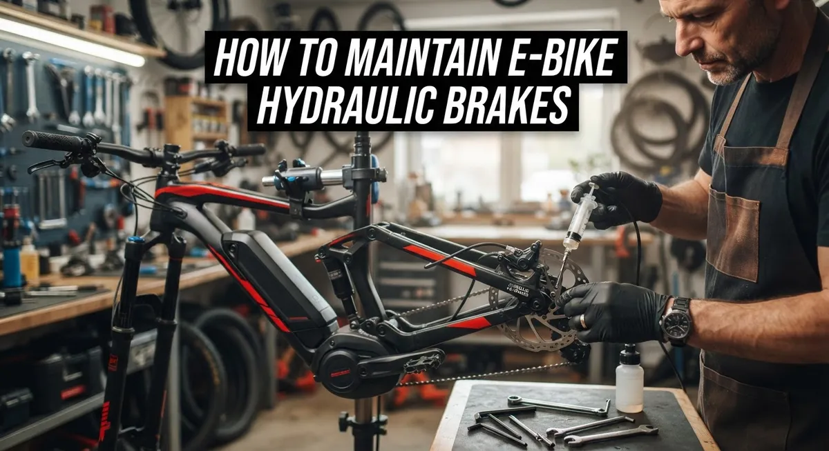 How to Maintain E-Bike Hydraulic Brakes: A Complete Care Guide
