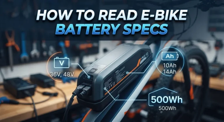 How to Read E-Bike Battery Specs: A Complete Guide