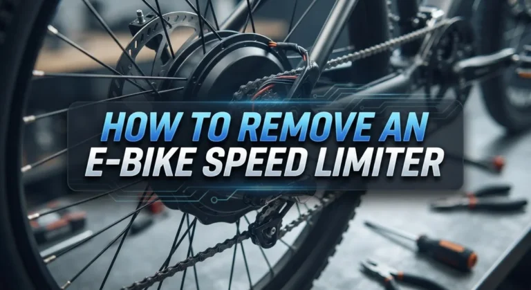 How to Remove an E-Bike Speed Limiter: Complete Guide