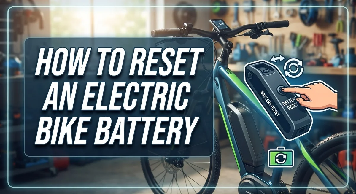 How to Reset an Electric Bike Battery: Step-by-Step Guide