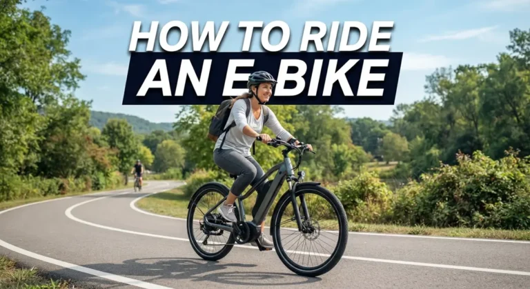 How to Ride an E-Bike: A Beginner’s Step-by-Step Guide