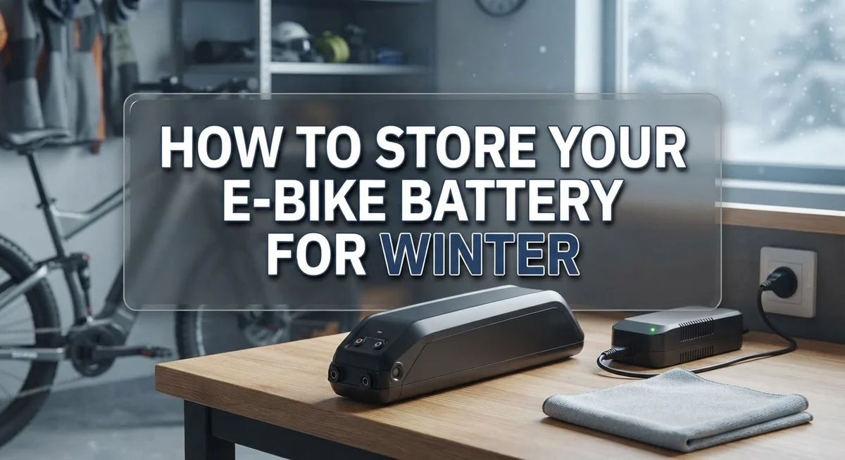 How to Store Your E-Bike Battery for Winter: A Complete Guide